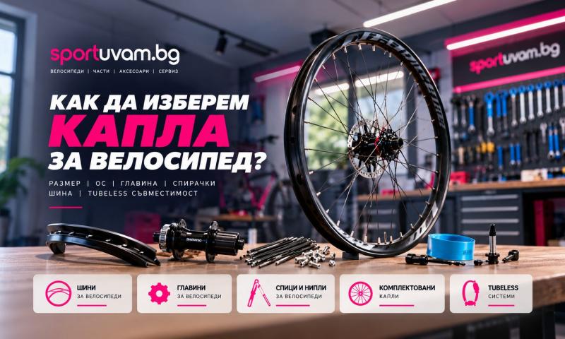 Как да изберем капла за велосипед? Размер, ос, главина и съвместимост