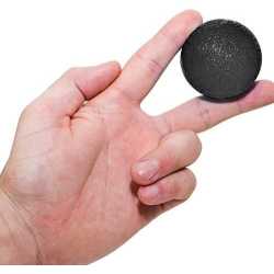 Топка за сила Maxima, 5.3 см, Черна, С ниско съпротивление