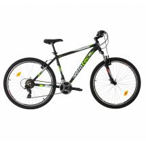 Планински велосипед VELOTEC PRO 29 черно и зелено с Shimano скорости
