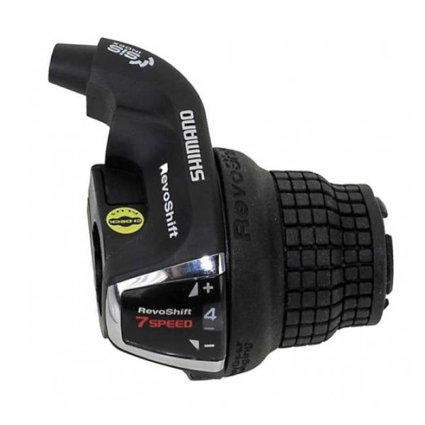 Команда въртяща Shimano Tourney SL-RS35 7 скорости, дясна, черна