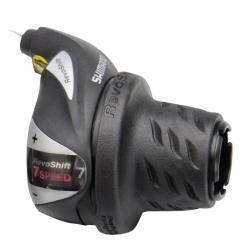 Команда въртяща Shimano Tourney SL-RS36-7R 7 скорости, дясна, черна