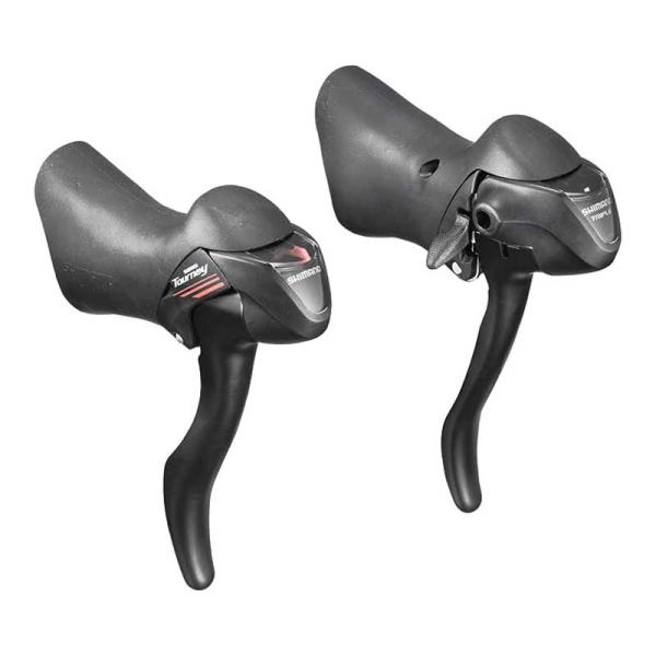 Комплект команди Shimano Tourney ST-A073 3x7 скорости със спирачни лостчета