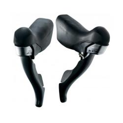 Комплект шосейни команди Shimano 105 ST-5700 2×10 скорости, лява и дясна, черни