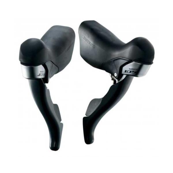 Комплект шосейни команди Shimano 105 ST-5700 2×10 скорости, лява и дясна, черни