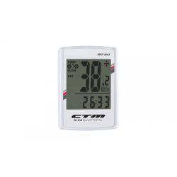 Велокомпютър с кабел CTM BD-20 – бял