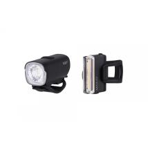 Комплект велосипедни светлини CTM R:AMP & STAGE – 200/20 lm