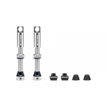 Вентили за безкамерни гуми CTM Tubeless Valve 44 мм – сребристи, 2 бр.