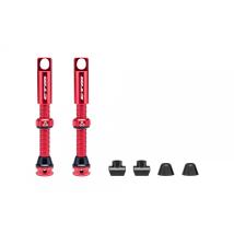 Безкамерни вентили CTM Tubeless 44 мм – червени, 2 бр.