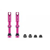 Безкамерни вентили CTM Tubeless 44 мм – розови, 2 бр.