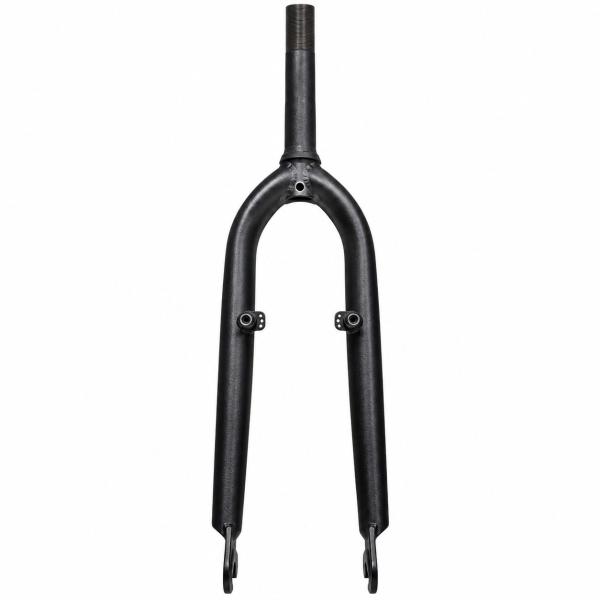 Стоманена вилка 20 цола, 1″ на резба, V-Brake, черна