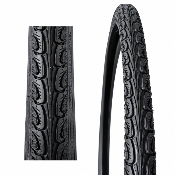 Външна гума 24 x 1 3/8 RALSON R-3159 Рехабилитационни черен