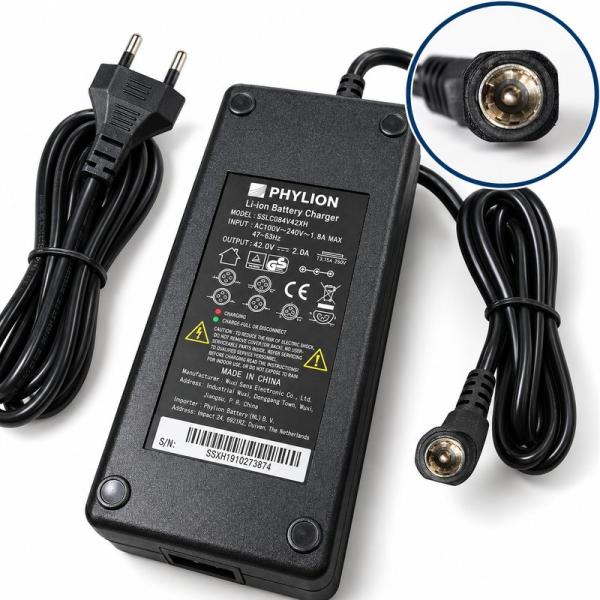 Зарядно устройство PHYLION SSLC084V42XH 42V 2A за 36V Li-ion батерии