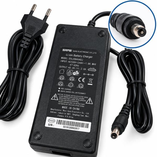 Зарядно устройство SANS SSLC084V42J 42V 2A за 36V Li-ion батерии