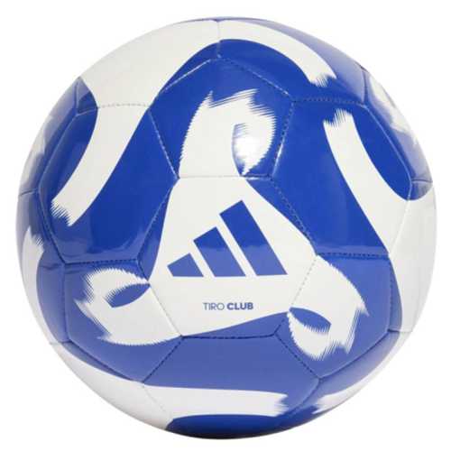 Футболна топка ADIDAS Tiro Club – Бяло-синя, Размер 5