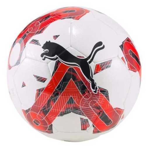 Футболна топка PUMA Orbita 6 MS, Размер 5, Бял с червен