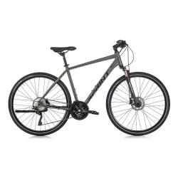 Велосипед Sprint Croxer Pro Man 28 3x10 скорости, тъмносив/черен