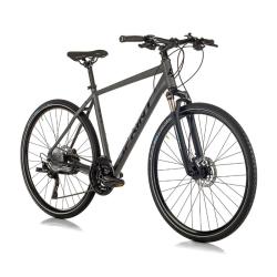 Велосипед Sprint Croxer Pro Man 28 3x10 скорости, тъмносив/черен