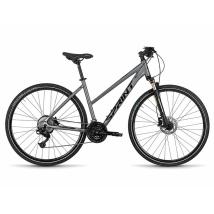Дамски trekking велосипед Sprint CROXER PRO LADY 28 Тъмно сиво/Черно