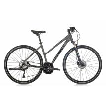 Дамски trekking велосипед Sprint CROXER PRO LADY 28 Тъмно сиво/Черно