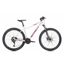 Дамски планински велосипед SPRINT MAVERICK PRO LADY 27.5 Бяло с розово и лилаво