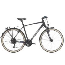 Велосипед Sprint Croxer Man VBR Trek 28 3x8 скорости, черен/син мат