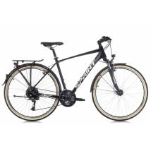 Велосипед Sprint Croxer Man VBR Trek 28 3x8 скорости, черен гланц/бял