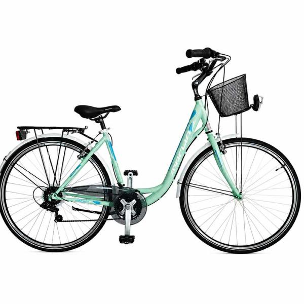 Велосипед градски MARLIN Central Park L Lady 28 18 скорости зелен