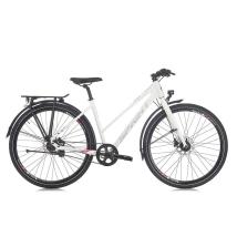 Велосипед градски SPRINT Croxer Lady City N3 28 Nexus 3 Gates Carbon Drive бял гланц