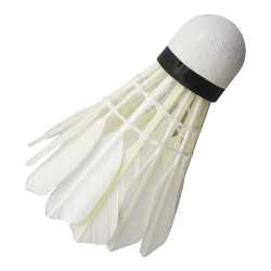 Перца за бадминтон Maxima, Естествени, 3 броя в комплект