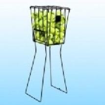 Кош на стойка за топки за тенис на корт