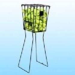 Кош на стойка за топки за тенис на корт