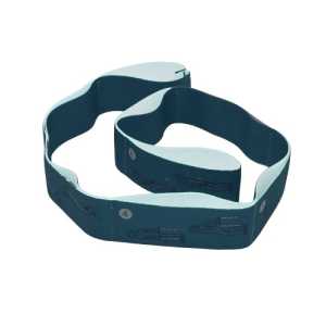 Ластик за пилатес Maxima, Син, Осем степенен, Текстилен