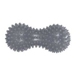 Топка масажна двойна Maxima, С форма на фъстък, 15х7 см, Плътна