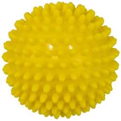 Топка масажна Maxima, Плътна, 85 мм, Жълта