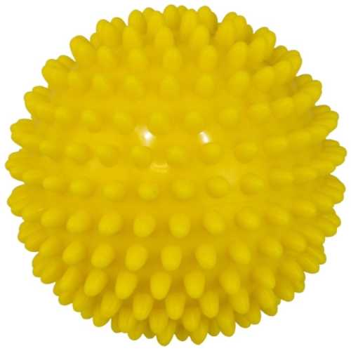 Топка масажна Maxima, Плътна, 85 мм, Жълта