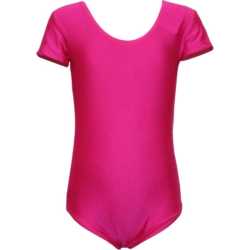 Детско трико Maxima с къс ръкав за гимнастика, балет и танци