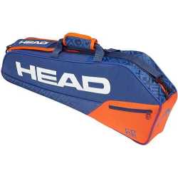 Тенис калъф HEAD Core 3R Pro, Син с оранжево