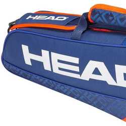 Тенис калъф HEAD Core 3R Pro, Син с оранжево