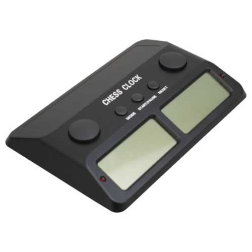 Електронен часовник MAXIMA за шах и настолни игри Черен 19 х 13 х 3 см PVC