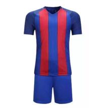 Детски екип за футбол/волейбол/хандбал Размер 26 Син с Червено Полиестер