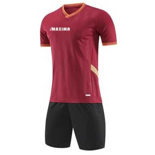 Екип MAXIMA Фланелка с шорти Бордо и черен, 100% полиестер