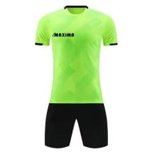 Екип MAXIMA фланелка с шорти електриково зелен черен 100% полиестер