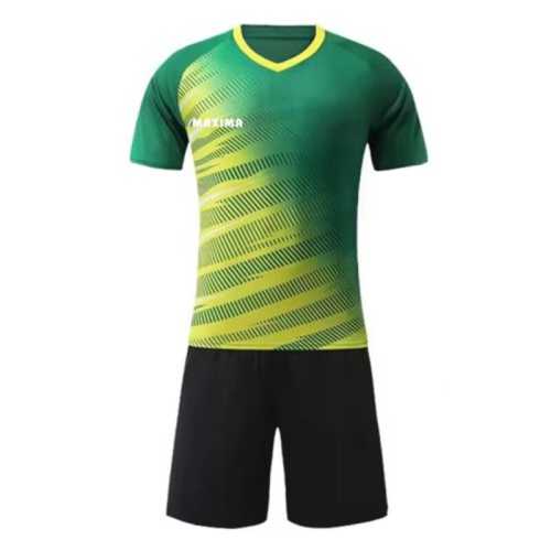 Екип MAXIMA фланелка с шорти Зелен, 100% полиестер