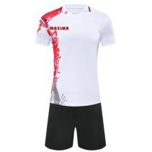 Екип MAXIMA Футбол/Волейбол/Хандбал Бял с Червен и Черен