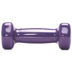 Гира ORION 1 кг Лилава с винилово покритие