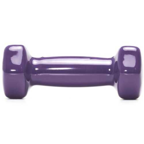 Гира ORION 1 кг Лилава с винилово покритие