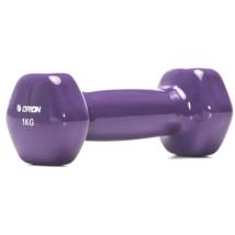 Гира ORION 1 кг Лилава с винилово покритие