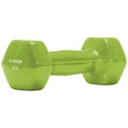 Гира ORION 2 кг Светлозелена с винилово покритие