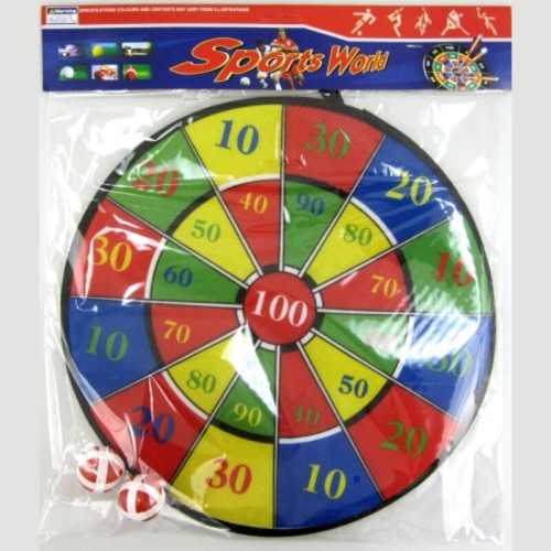 Играчка Мишена Мек Дартс 36 см с 3 Велкро Топчета