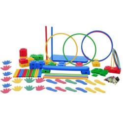 Игрален комплект MAXIMA 112 елемента PVC